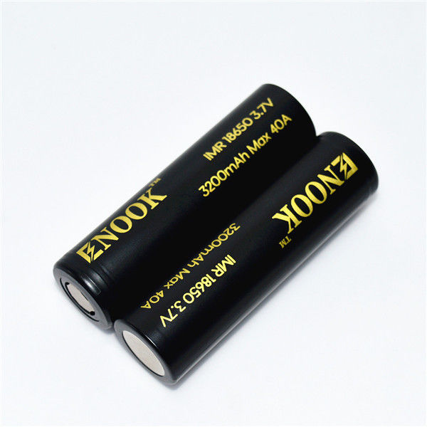 3200mAh MAX 30A 3.7 V แบตเตอรี่ชาร์จได้ เซลล์ 18650 Cdr20 Li Ion Lithium แบตเตอรี่