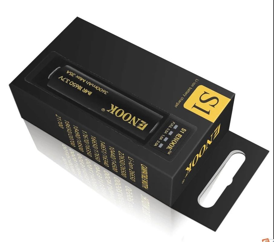 3.7V 2A แบตเตอรี่ลิตিয়ামไอออนชาร์จ 18650 26650 16340 18490 21700 20700 แบตเตอรี่