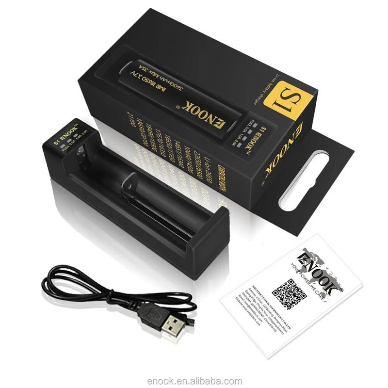 เครื่องชาร์จแบตเตอรี่ Li-ion DC 4.2V เครื่องชาร์จสมาธิหลายตัว พร้อมกระแสไฟฟ้า 2A 1A 0.5A
