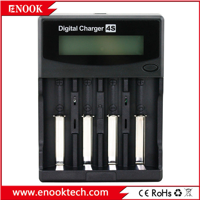 สมาร์ท 4 สล็อต AA AAA แบตเตอรี่ชาร์จ DC3.6V / 3.7V แบตเตอรี่ชาร์จใหม่