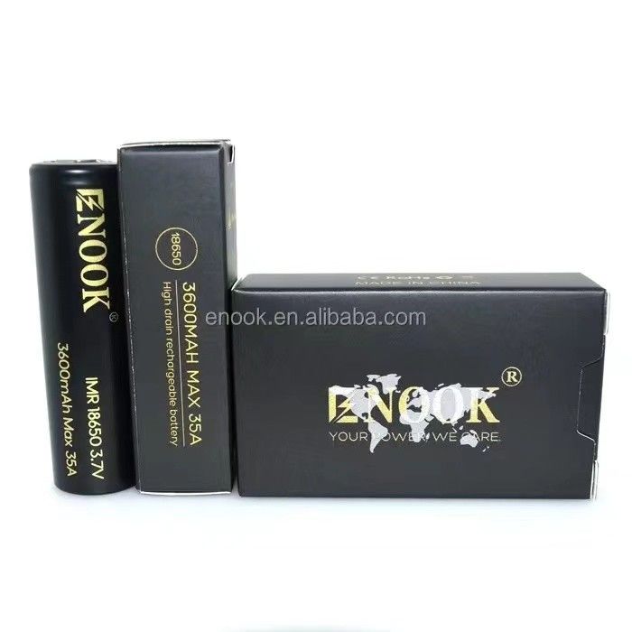 MAX 35A เซลล์แบตเตอรี่ไอออนลิเดียม 3.7 V 3600mAh 18650 สําหรับไฟฟัน