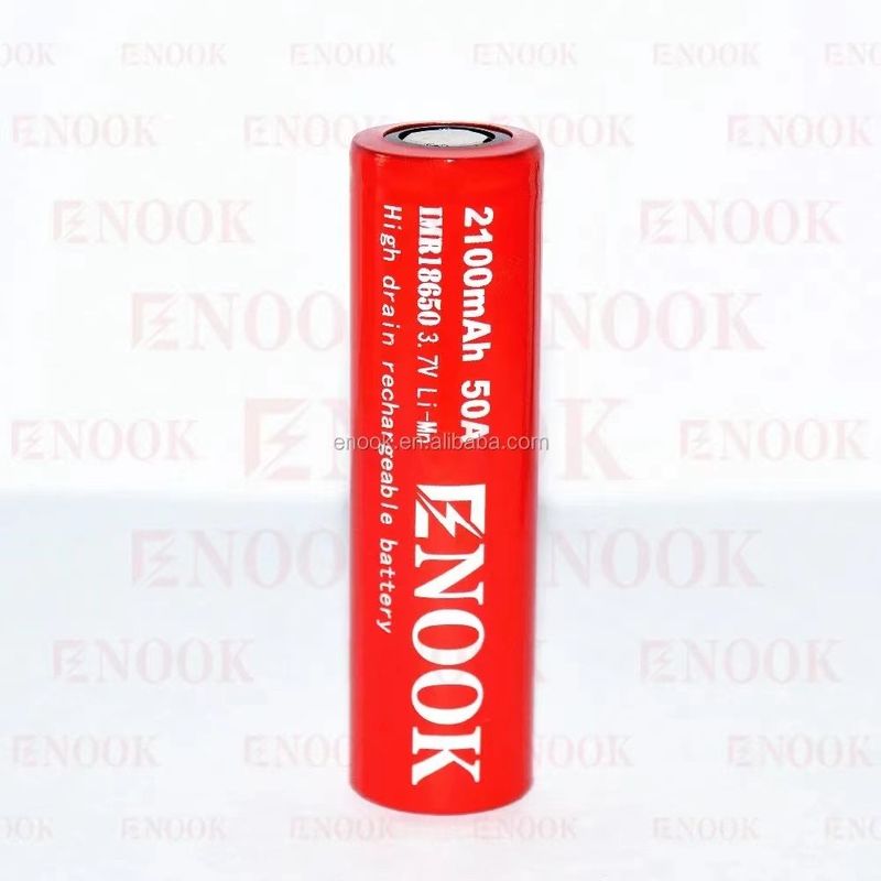 พกพา 18650 แบตเตอรี่ Li-Ion ขนาดสูง 2100mAh 3.7V Max 50A