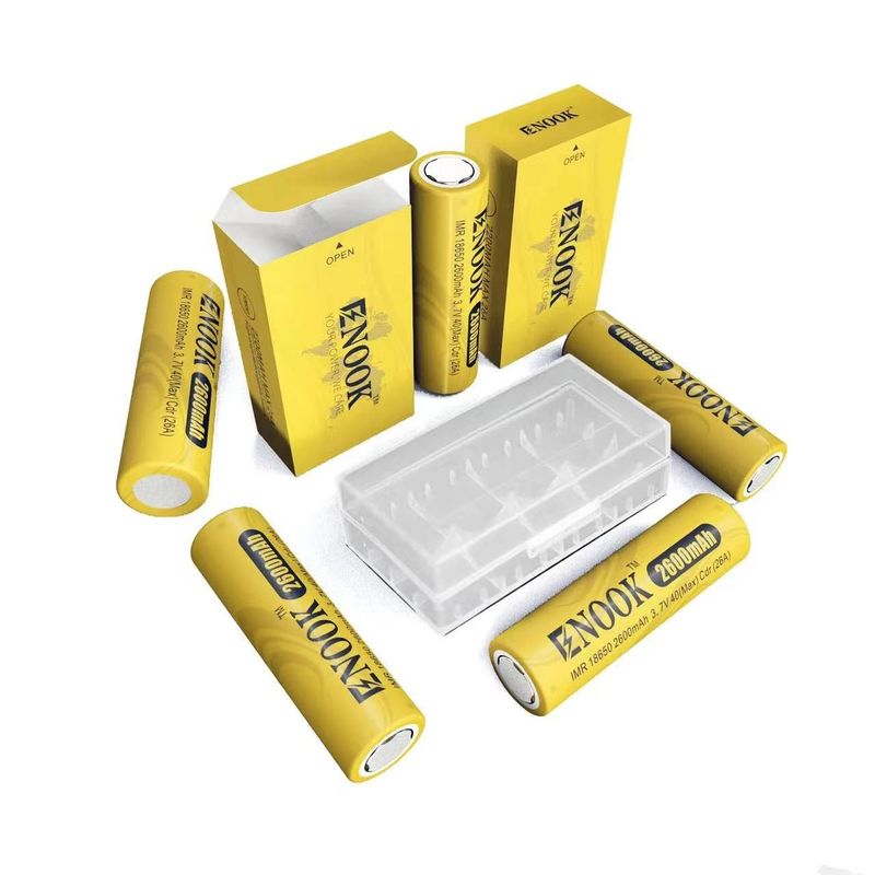 18650 เซลล์แบตเตอรี่ลิทธิียมไอออน 3.7V 1500mah 2000mah 5C 2600mah 3C 3000mah สําหรับ Ebike