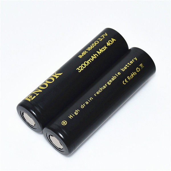 ขายร้อน! ผู้ผลิต 3.7V เซลล์ชาร์จใหม่ Enook 18650 3200mAh MAX 30A Cdr20 แบตเตอรี่ลิเดียมไอออน