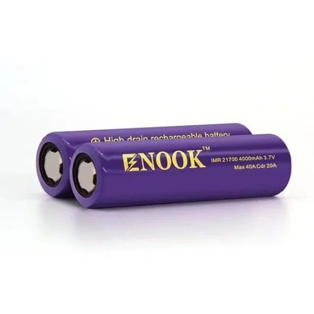 เซลล์แบตเตอรี่ลิทธิียมไอออนที่สามารถชาร์จได้ 3.7V 4000mAh 21700 สําหรับ E Bike Scooter