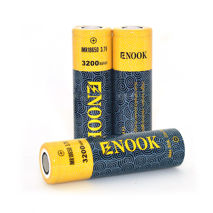 18650 แบตเตอรี่ไอออนลิเดียมขนาดเล็ก 30A 3.7v 3200mah แบตเตอรี่ชาร์จใหม่ สําหรับเครื่องมือไฟฟ้า