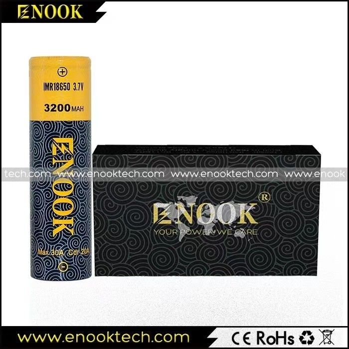 18650 เซลล์แบตเตอรี่ลิทธิียมไอออน 3200mAh 3.7V อัตราการปล่อยไฟฟ้าสูง สําหรับคอมพิวเตอร์