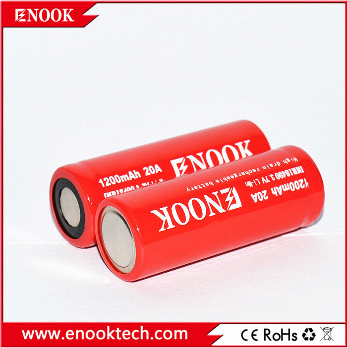 18490 1200mAh Enook 20A 3.7v สําหรับจักรยานไฟฟ้า 18490 แบตเตอรี่ชาร์จใหม่ แบตเตอรี่ PK agm 12V