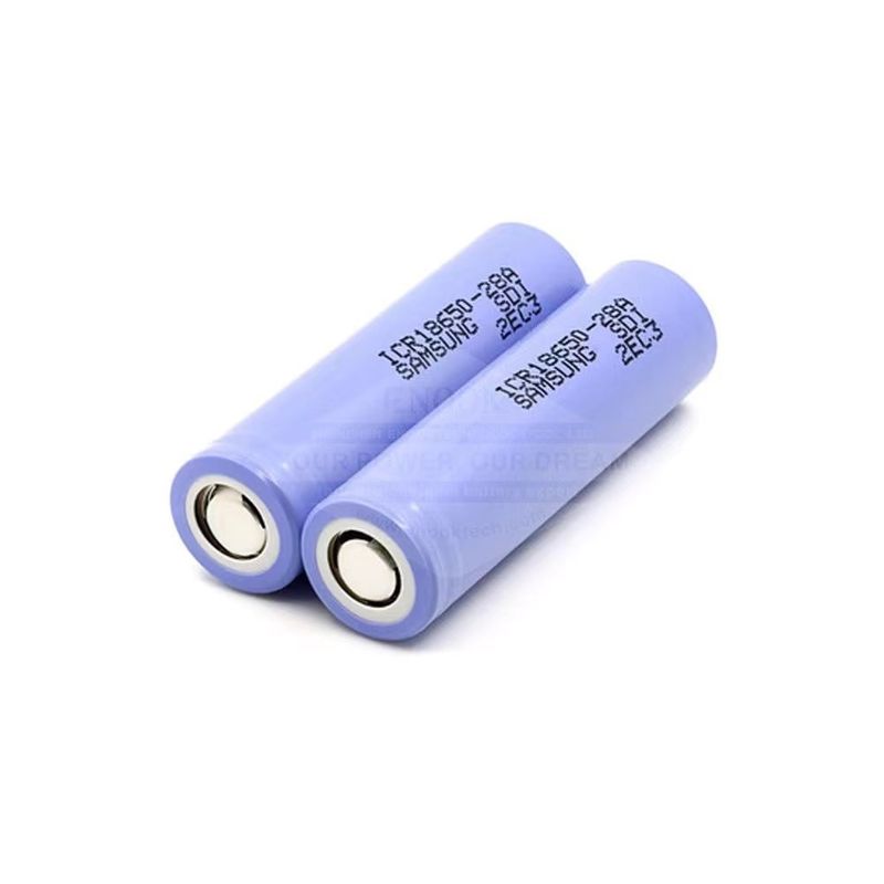 แบตเตอรี่ Li-ion 3.7 V 18650 แบตเตอรี่ Li-ion 2800mAh แบตเตอรี่ ไลธิਅਮ-ไอออน พลังงานสูง