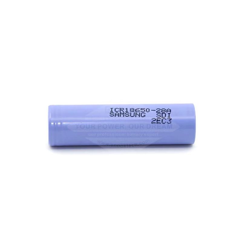 แบตเตอรี่ Li-ion 3.7 V 18650 แบตเตอรี่ Li-ion 2800mAh แบตเตอรี่ ไลธิਅਮ-ไอออน พลังงานสูง