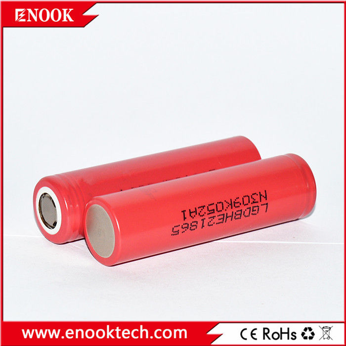 HE2 2500mah Li Ion 18650 แบตเตอรี่เซลล์สําหรับ E Bike ไฟฉายไฟฟ้า เครื่องมือไฟฟ้า