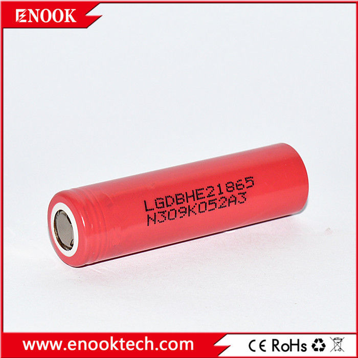 HE2 2500mah Li Ion 18650 แบตเตอรี่เซลล์สําหรับ E Bike ไฟฉายไฟฟ้า เครื่องมือไฟฟ้า