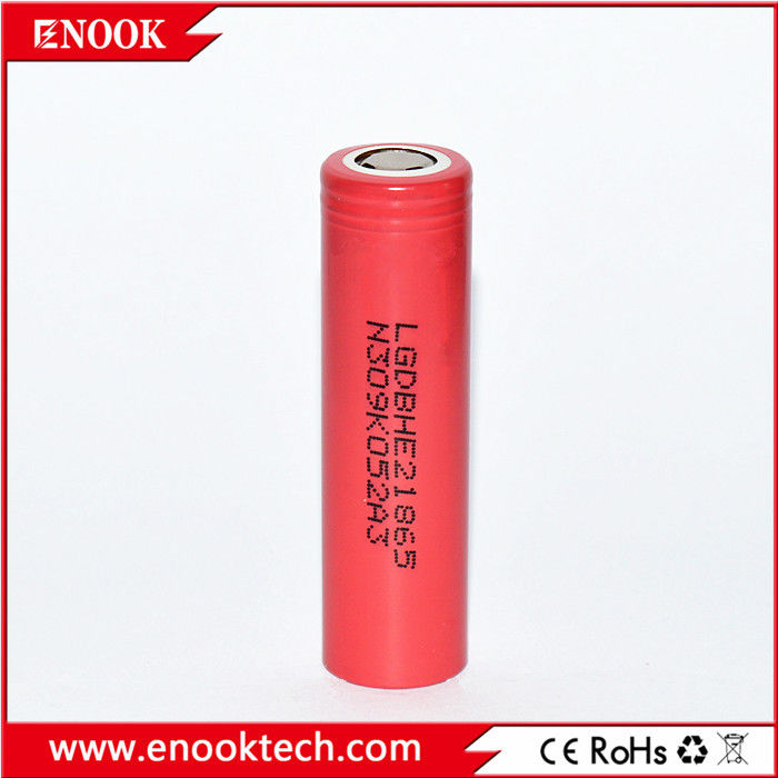 HE2 2500mah Li Ion 18650 แบตเตอรี่เซลล์สําหรับ E Bike ไฟฉายไฟฟ้า เครื่องมือไฟฟ้า