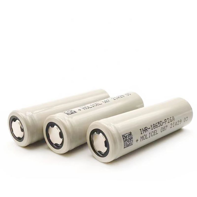 ขายปลีก เซลล์ประสิทธิภาพสูง 3.7v I โมลิเซล 3.7v 2600mah 18650 P26A แบตเตอรี่ชาร์จใหม่สําหรับอุปกรณ์อิเล็กทรอนิกส์