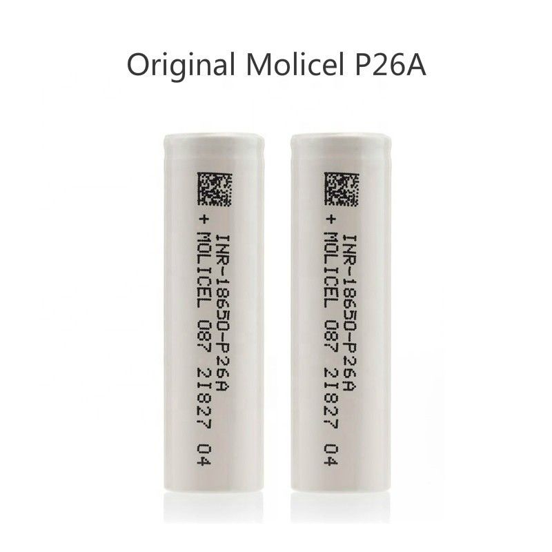 ขายปลีก เซลล์ประสิทธิภาพสูง 3.7v I โมลิเซล 3.7v 2600mah 18650 P26A แบตเตอรี่ชาร์จใหม่สําหรับอุปกรณ์อิเล็กทรอนิกส์