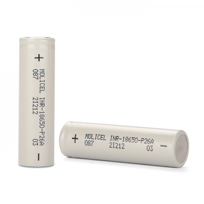 ขายปลีก เซลล์ประสิทธิภาพสูง 3.7v I โมลิเซล 3.7v 2600mah 18650 P26A แบตเตอรี่ชาร์จใหม่สําหรับอุปกรณ์อิเล็กทรอนิกส์