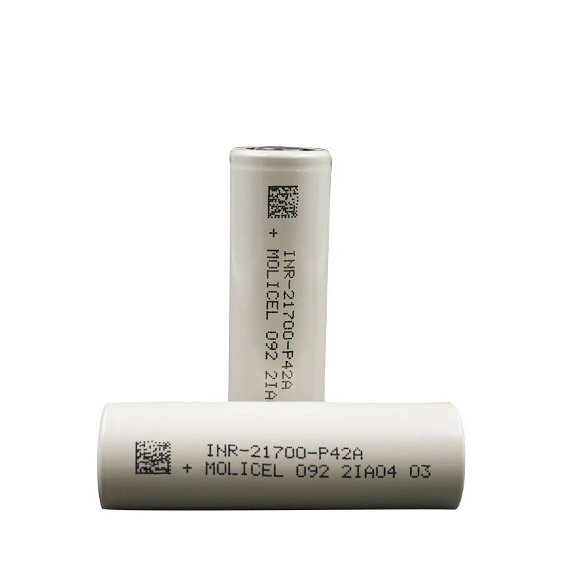 P42A โมลิเซล ความจุสูง 21700 แบตเตอรี่ Li-ion แบตเตอรี่ 3.7v ลิทธิียม NCM เซลล์ 4200mAh ของเล่นไฟฟ้า 100% ของแท้