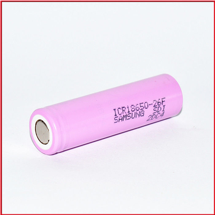 SAM ICR18650 26F 2600mAh 26JM 26J 26H 3.6V 18650 แบตเตอรี่ลิตিয়াম 2600mAh แบตเตอรี่สาย 510
