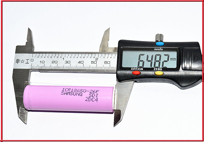 SAM ICR18650 26F 2600mAh 26JM 26J 26H 3.6V 18650 แบตเตอรี่ลิตিয়াম 2600mAh แบตเตอรี่สาย 510