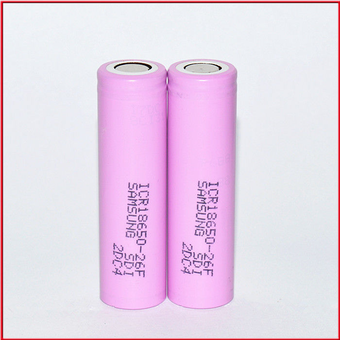 SAM ICR18650 26F 2600mAh 26JM 26J 26H 3.6V 18650 แบตเตอรี่ลิตিয়াম 2600mAh แบตเตอรี่สาย 510