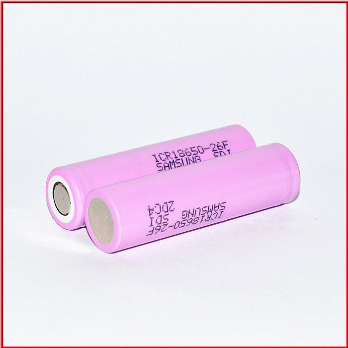 SAM ICR18650 26F 2600mAh 26JM 26J 26H 3.6V 18650 แบตเตอรี่ลิตিয়াম 2600mAh แบตเตอรี่สาย 510
