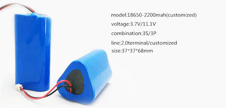 3S3P 18650 แบตเตอรี่ไอออนลิเดียม แพ็ค 2200mah 3.7V 11.1V สําหรับเครื่องมือไฟฟ้า
