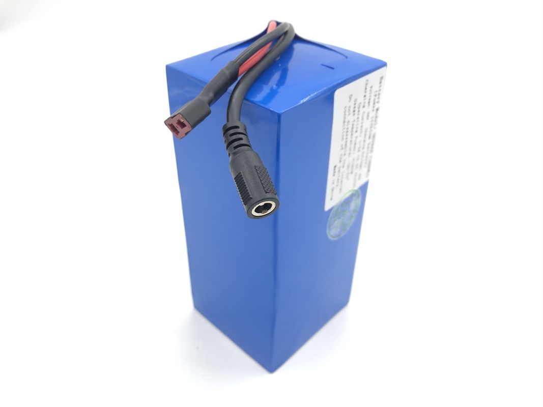 แบตเตอรี่ลิธีਅਮไอออน 36V 8Ah แบบสีฟ้า สําหรับจักรยานไฟฟ้า