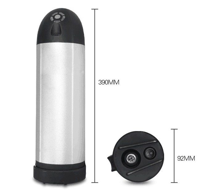 36V 20Ah E Bike แบตเตอรี่ลิเดียม แพ็ค เงินกระทะ ประเภทตามต้องการ