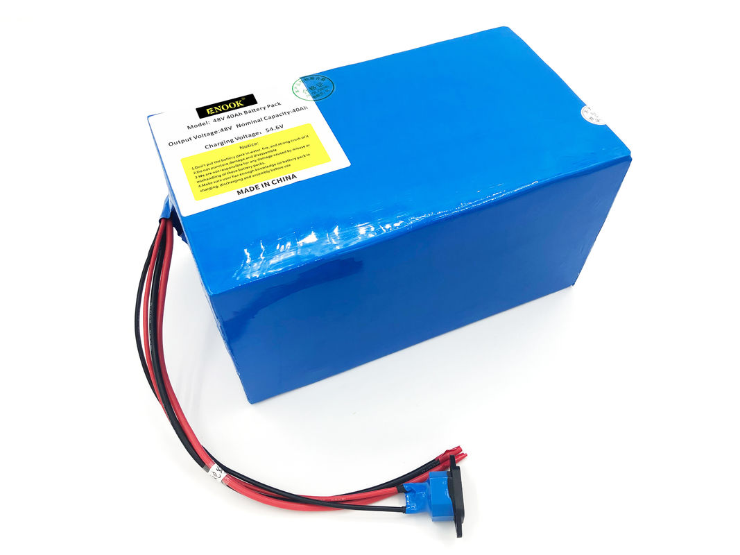 Enook Blue ประเภท 48v 40ah แบตเตอรี่ลิตিয়ামไอออนสําหรับ E Bike