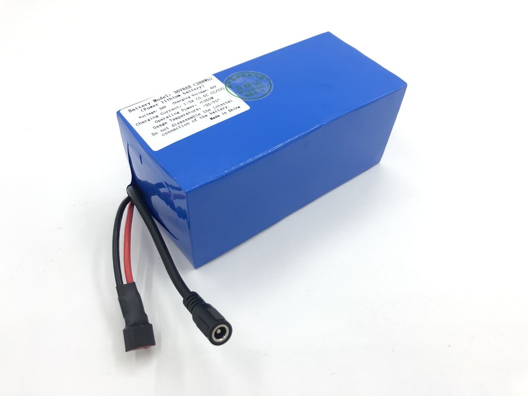 IP65 18650 แบตเตอรี่ที่กําหนดเอง แบตเตอรี่ลิธีਅਮไอออน 36V 8Ah สําหรับรถสกูเตอร์ไฟฟ้า