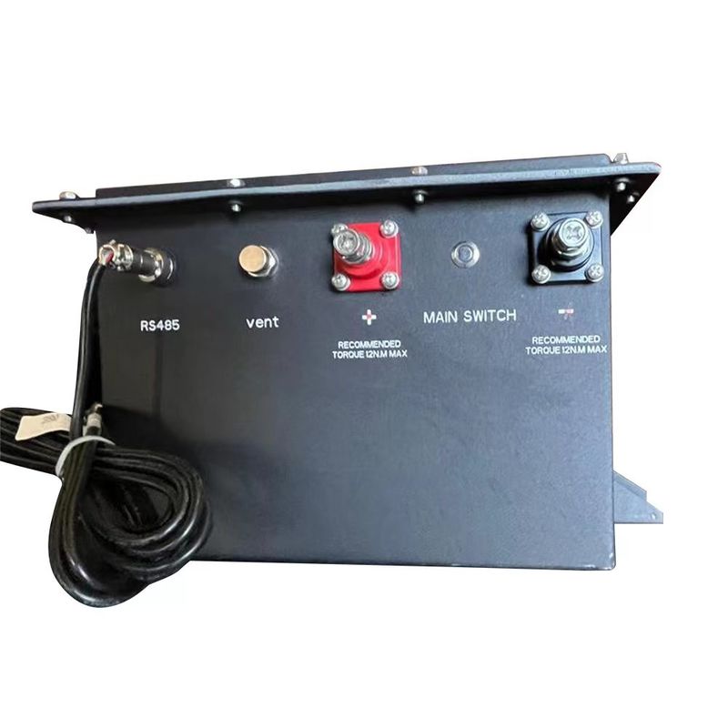 แบตเตอรี่รถกอล์ฟชาร์จใหม่ 12.8v 24v 36v 48v 51.2v 72v 100AH แบตเตอรี่ลิตিয়ামไอออน ไลฟ์โพ 4 พร้อมโปรแกรมสมาร์ทบีเอ็มเอส