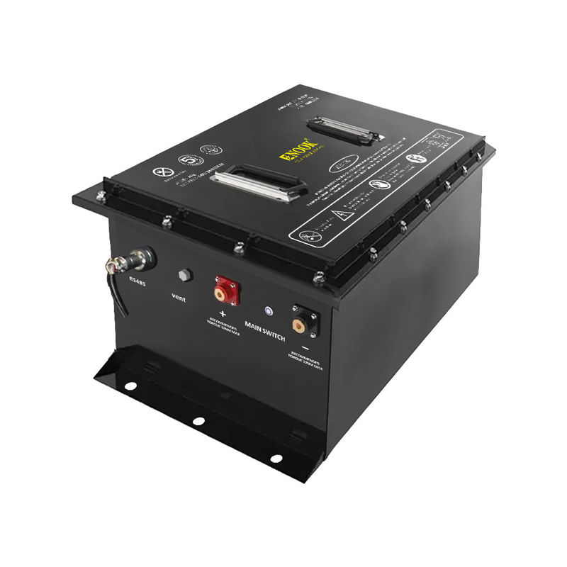 แบตเตอรี่รถกอล์ฟชาร์จใหม่ 12.8v 24v 36v 48v 51.2v 72v 100AH แบตเตอรี่ลิตিয়ামไอออน ไลฟ์โพ 4 พร้อมโปรแกรมสมาร์ทบีเอ็มเอส