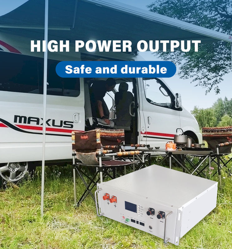 Enook ระบบเก็บพลังงานแสงอาทิตย์ 51.2V 100A 5KWh แบตเตอรี่ลิตিয়ামเหล็กฟอสฟาต