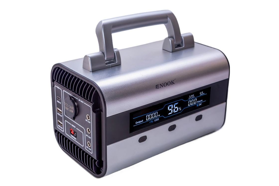 โรงงานจีน AC 500Wh LiFePo4 แบตเตอรี่ แคมป์กลางแจ้ง 500w 1000W โทรศัพท์พกพา เครื่องกําเนิดไฟฟ้า