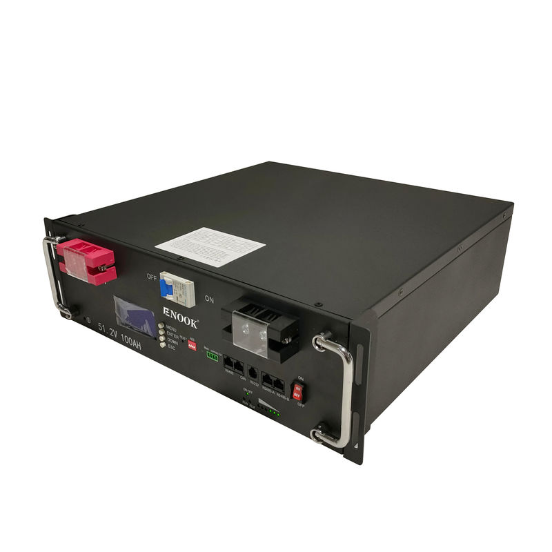 5Kw 10Kw 20Kw แบตเตอรี่ติดเซอร์เรค 48V Lifepo4 แบตเตอรี่แพ็คสําหรับระบบแสงอาทิตย์