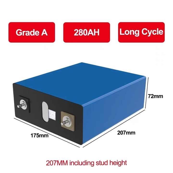 ขายดีที่สุด Ev 3.2V 105Ah Lifepo4 แบตเตอรี่เซลล์ lf105Ah แบตเตอรี่ลิเธียมแสงอาทิตย์สําหรับระบบเก็บพลังงานในบ้าน