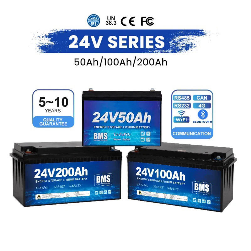 แพ็คแบตเตอรี่ลิทธิียมออน 24 วอล 60 วอล ติดแรงสูงสุด 240A 3s และขนาดแบตเตอรี่ 560x300x235mm