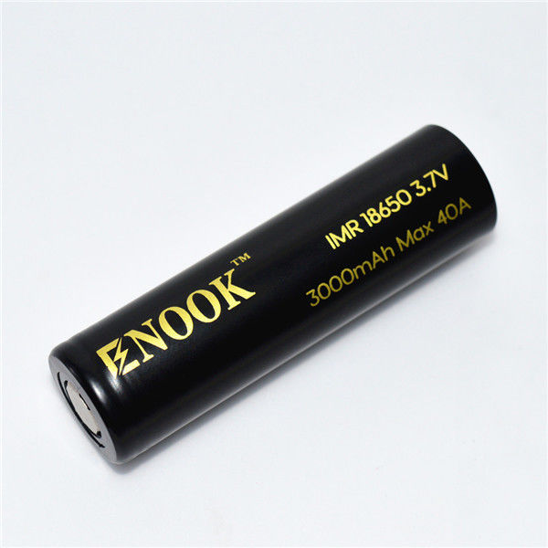 18650 แบตเตอรี่เซลล์ 3.7 v สามารถชาร์จใหม่ Flat Top แบตเตอรี่ Li-ion ของแท้ 3000mah พลังงานลิเดียม iofor ebike
