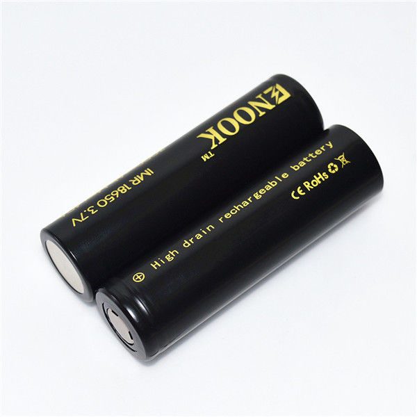 18650 แบตเตอรี่เซลล์ 3.7 v สามารถชาร์จใหม่ Flat Top แบตเตอรี่ Li-ion ของแท้ 3000mah พลังงานลิเดียม iofor ebike