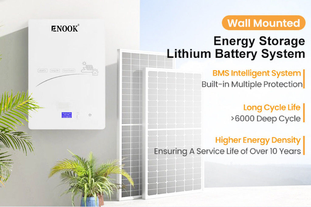 แบตเตอรี่แสงอาทิตย์ 12.5KWh แบตเตอรี่ไอออนลิเดียม 51.2V 100AH สําหรับแบตเตอรี่เก็บพลังงานแสงอาทิตย์