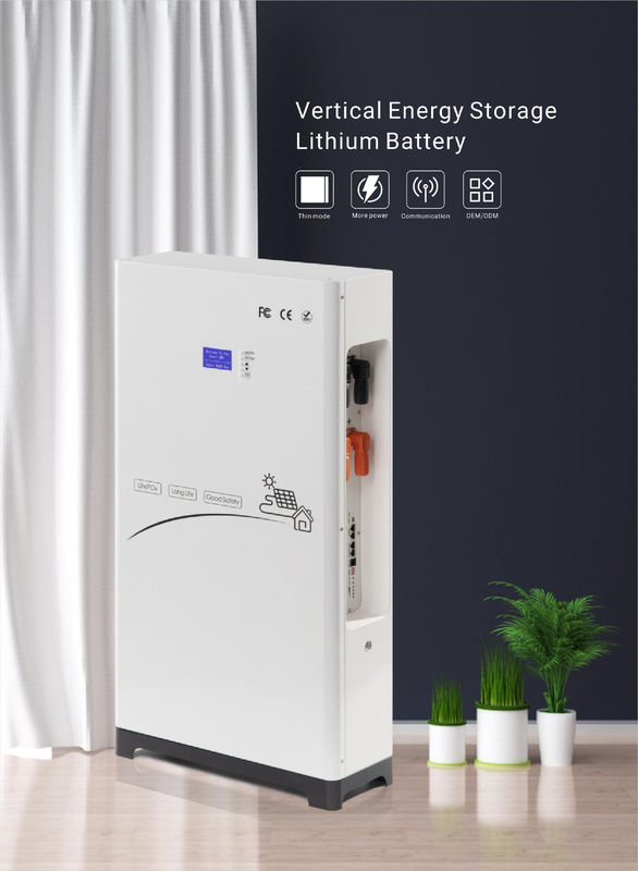 LifePO4 แบตเตอรี่ลิเดียม ระบบเก็บพลังงานแสงอาทิตย์ 51.2V ไฮบริดเกรด IP20 10 ~ 20 Kwh