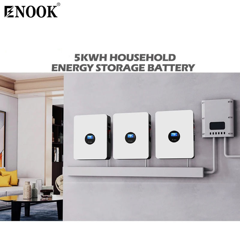 5.12kWh แบตเตอรี่ที่เก็บพลังงานในบ้านฉลาด