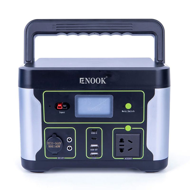 enook สถานีพลังงานพกพาที่มี RV Port และ 1000W Sine Wave Output