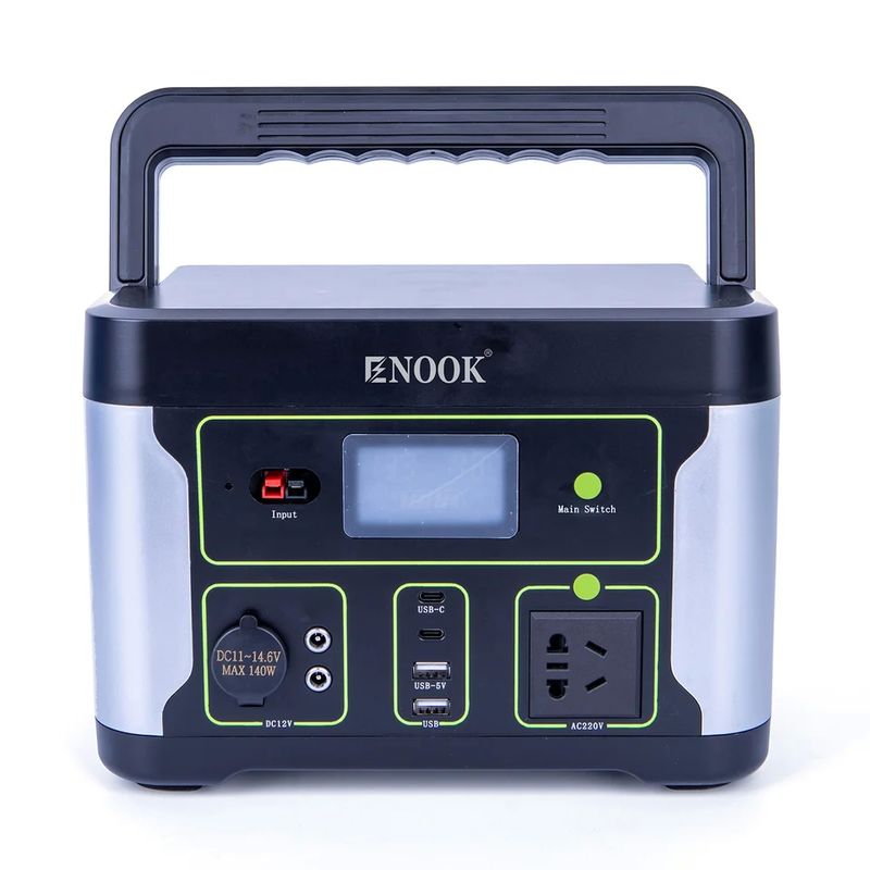 เครื่องผลิตพลังแสงอาทิตย์ 500W เครื่องชาร์จพลังงานแสงอาทิตย์ เครื่องไฟฟ้าพกพาปิดเครือข่ายสําหรับการตั้งแคมป์กลางแจ้ง