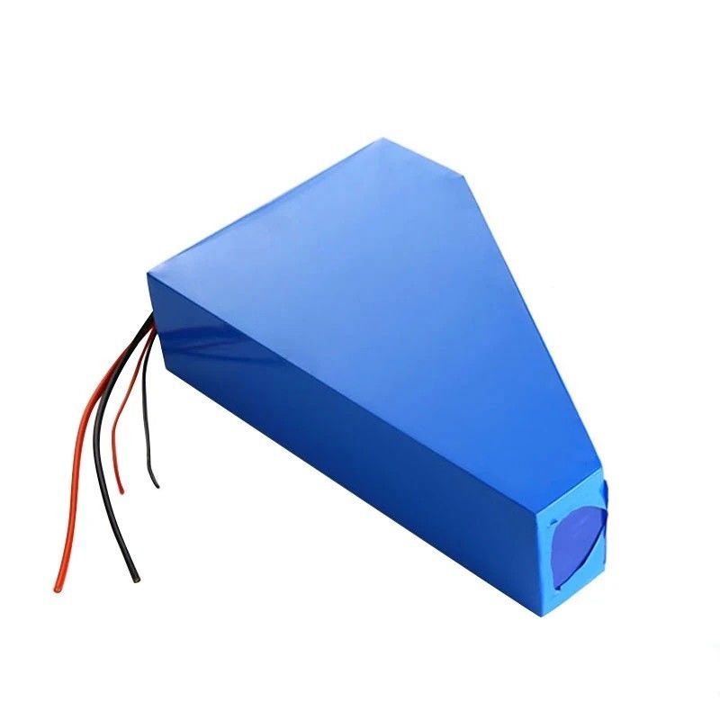 18650 เซลล์สามเหลี่ยม 36V / 48V / 52V / 60V / 72V แบตเตอรี่จักรยานไฟฟ้า 13Ah ~ 17.5Ah ความจุ