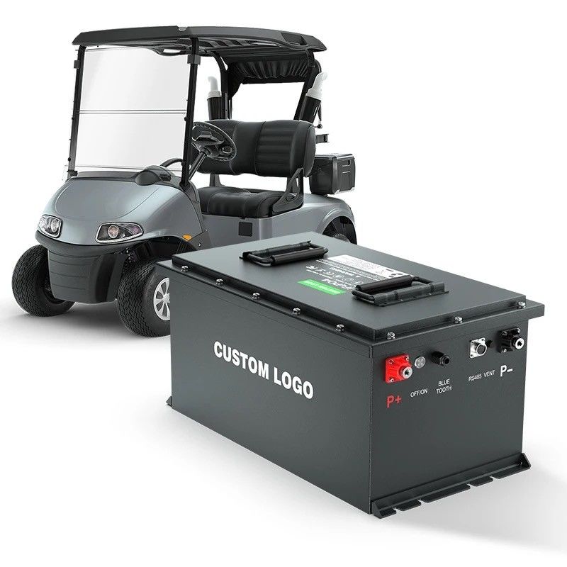 51.2V 105Ah LiFePO4 แบตเตอรี่รถกอล์ฟ ระยะยาว EV LifePo4 แบตเตอรี่ 48V 100Ah 200Ah
