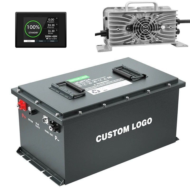 OEM/ODM Lifepo4 แบตเตอรี่ แบตเตอรี่รถกอล์ฟ 24V 36V 48V 72V 50Ah 100Ah 200Ah พร้อม Smart BMS