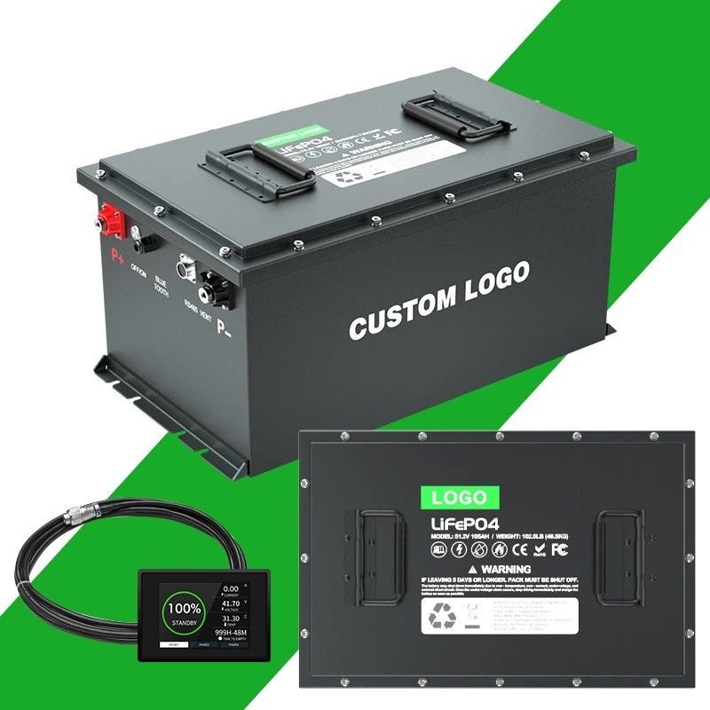 105ah 150ah 24v 36 โวลต์ 72V แบตเตอรี่ลิตিয়ামเหล็กฟอสฟาต แบตเตอรี่รถกอล์ฟ