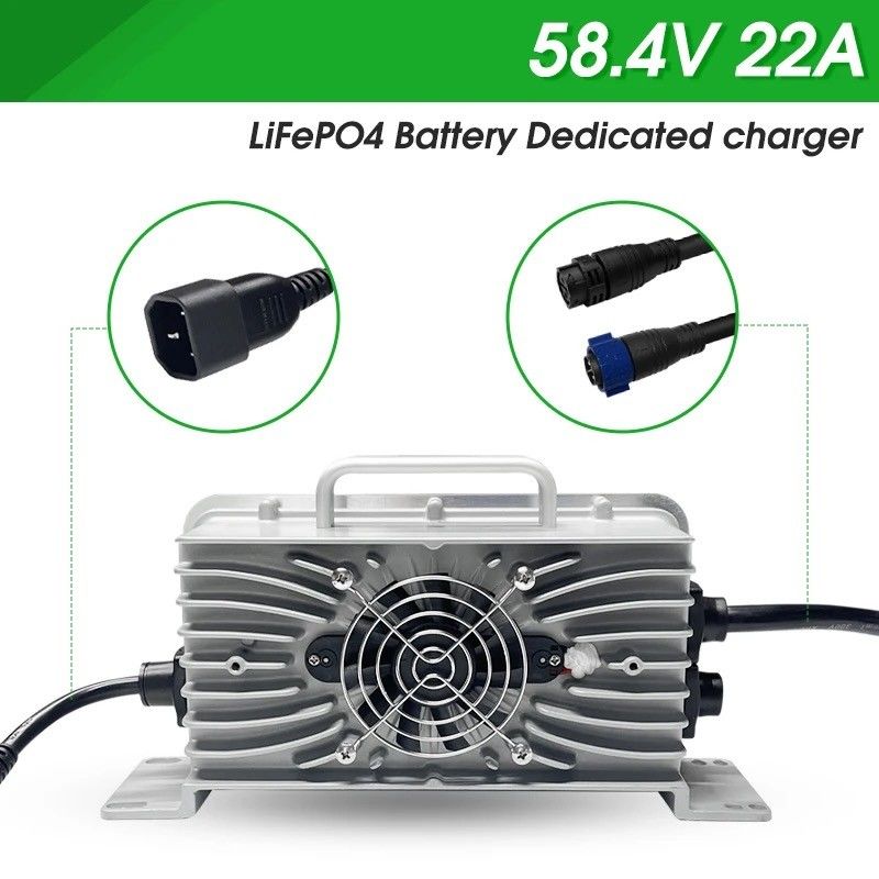 58.4V 100ah 105ah 200ah คาร์ตกอล์ฟ LiFePO4 แบตเตอรี่ไฟฟ้าลิตยูมไอออน แพ็ค 51.2V วงจรลึก IP64